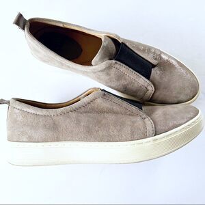 Sofft Sofia metallic slip on sneakers